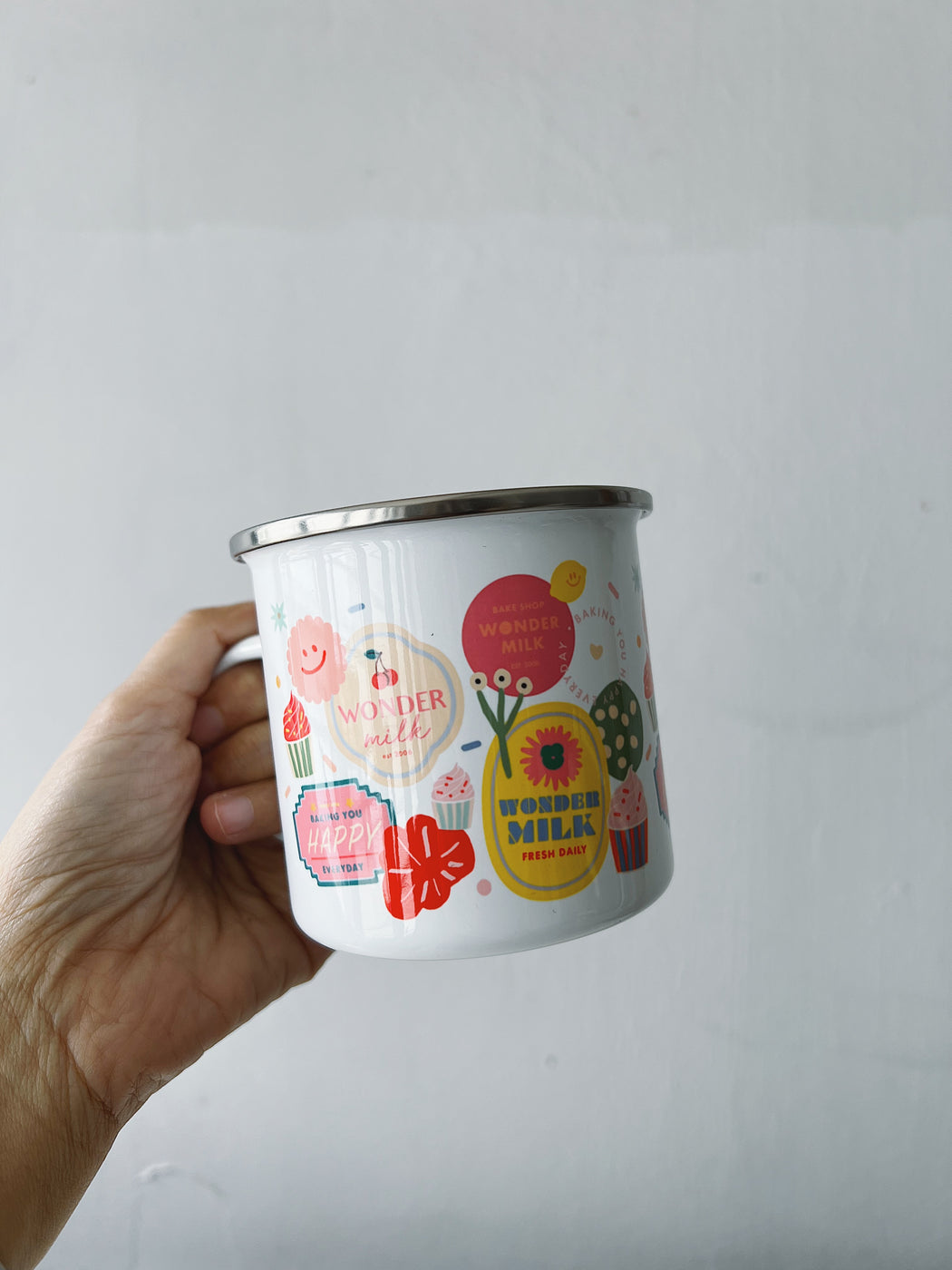 Enamel Mug - I Love Wondermilk