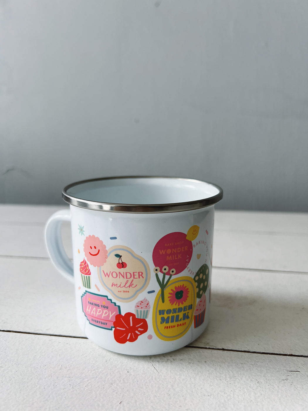 Enamel Mug - I Love Wondermilk