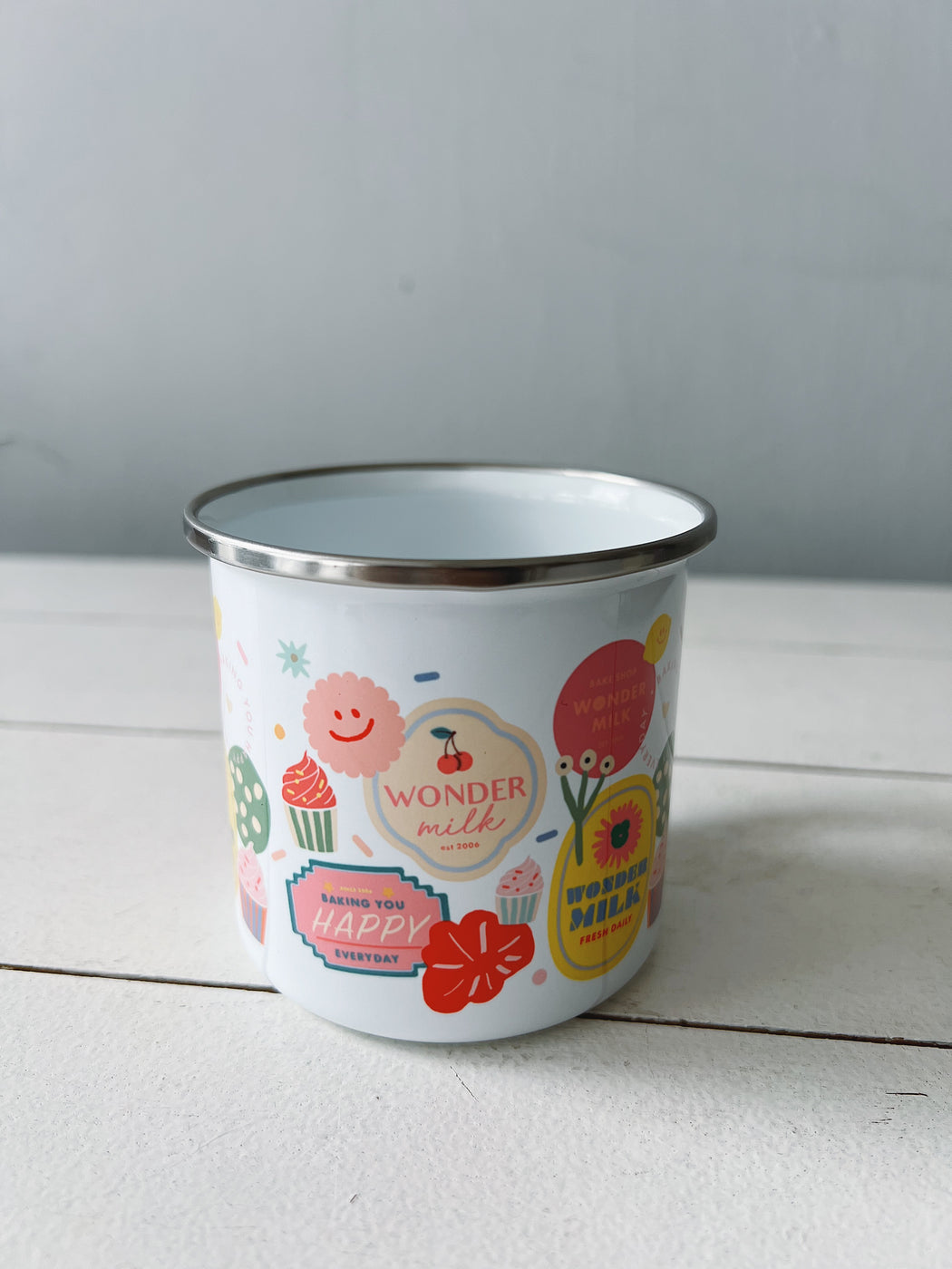 Enamel Mug - I Love Wondermilk