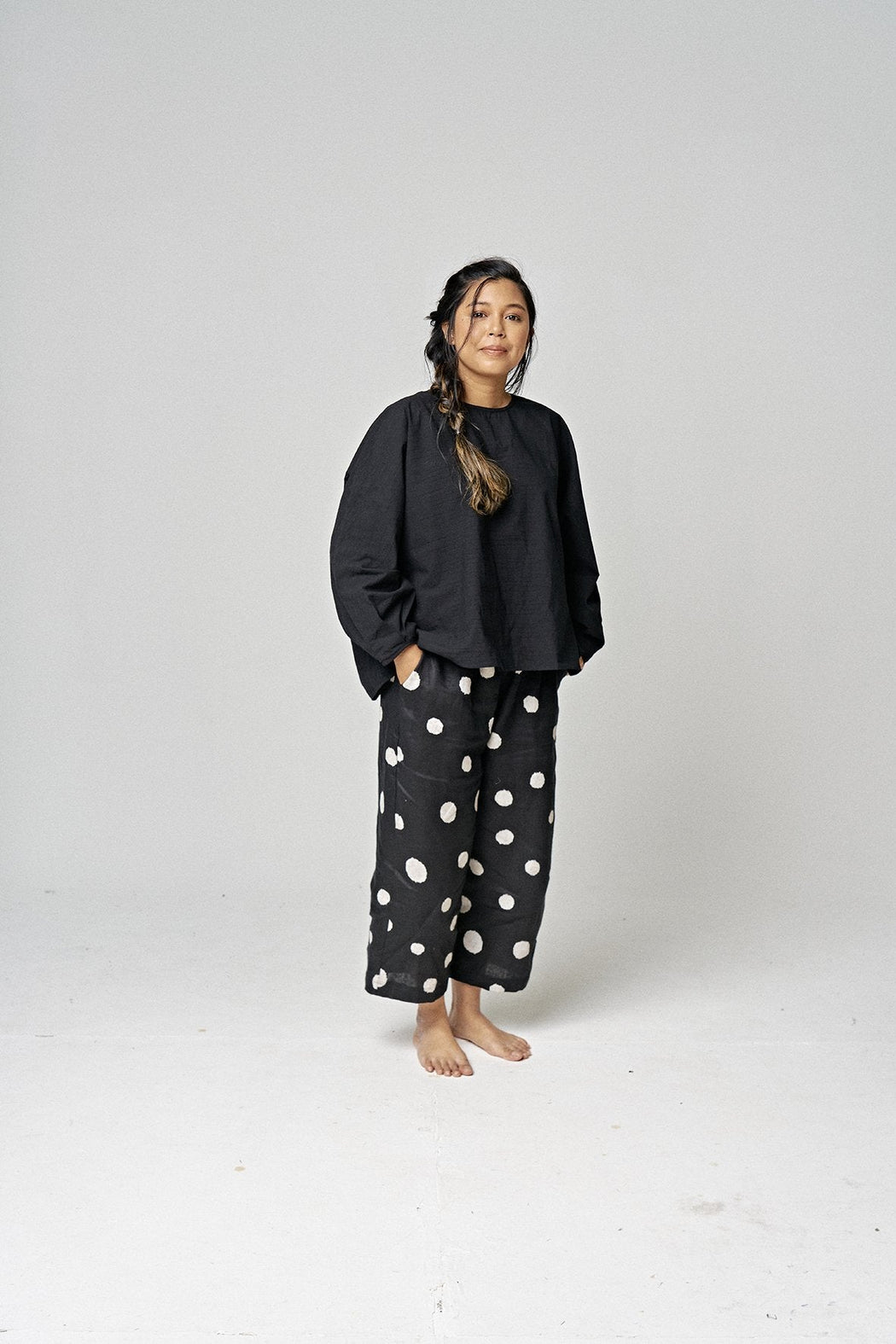 ARA Linen Pants / Polka Dot NEW COLOURS