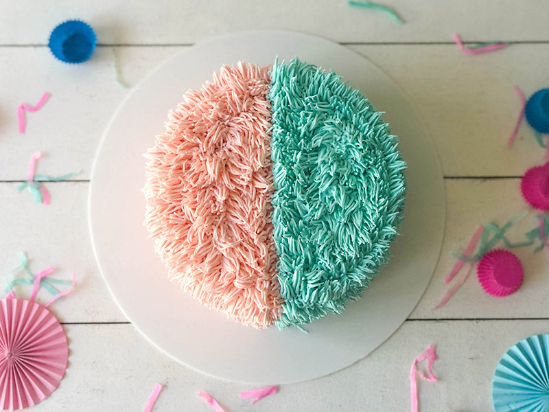 Surprise Gender Cake Fuzzy Wuzzy