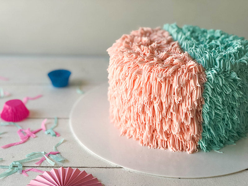 Surprise Gender Cake Fuzzy Wuzzy