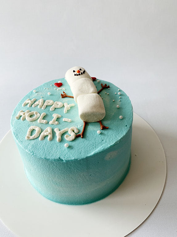 Puffy the snowman