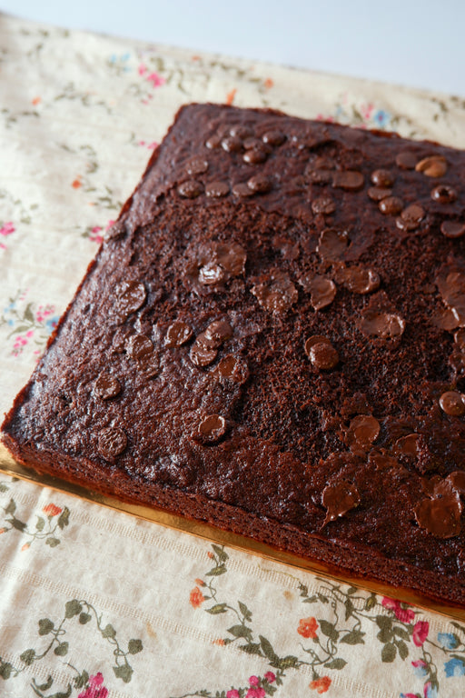 Dark Chocolate Fudge Giant Loaf
