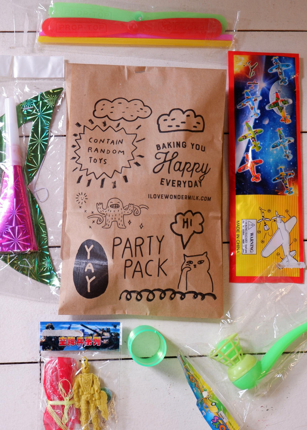 Party Pack -  Funpack Set of 10