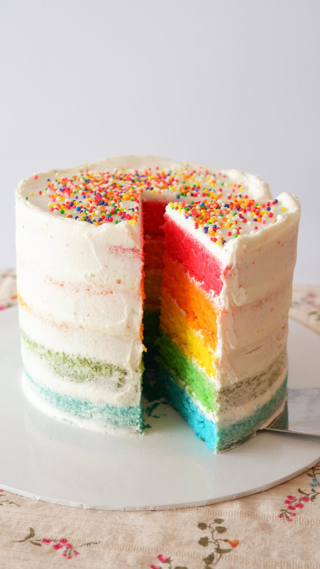 WM Rainbow Cake