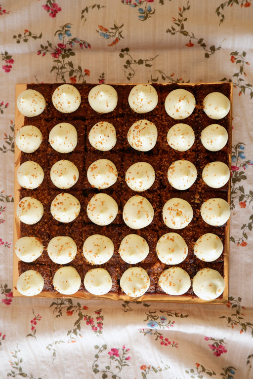 Carrot Cheese Squares