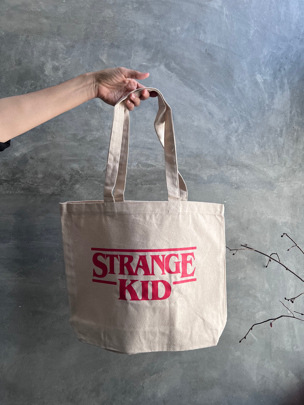 Strange Kid Tote Bag