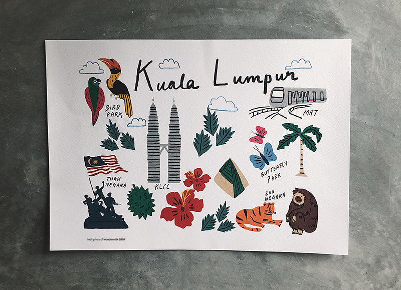 Kuala Lumpur Print
