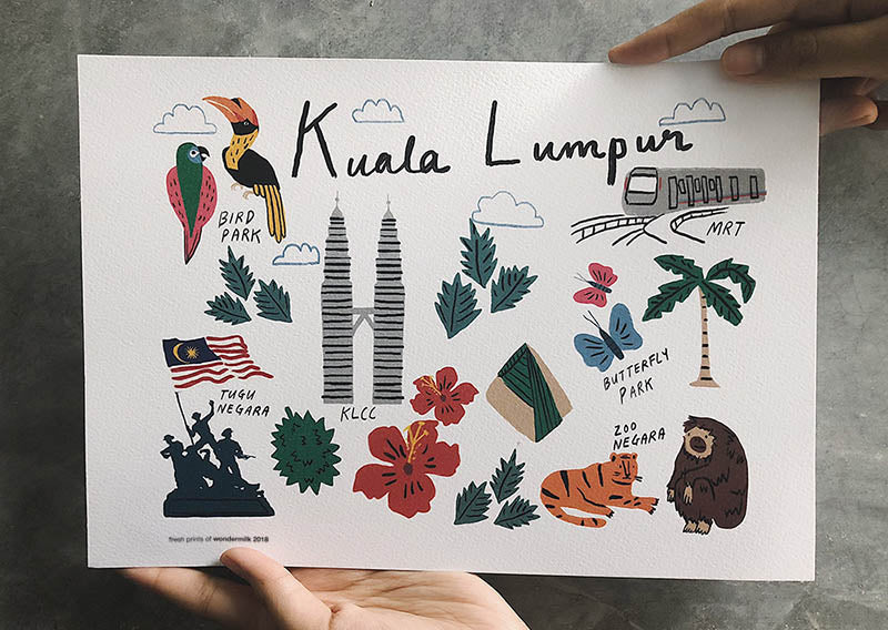Kuala Lumpur Print